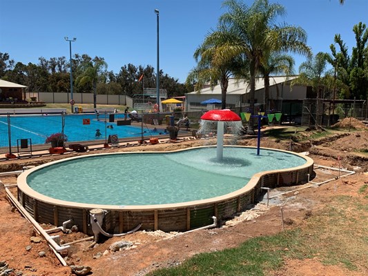 Children's Pool Project - Pool construction 6