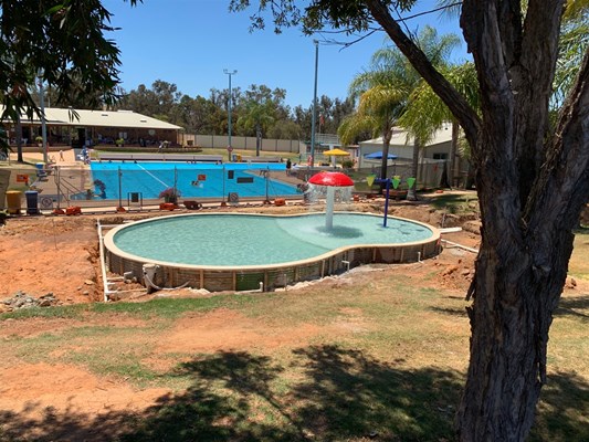 Children's Pool Project - Pool construction 7