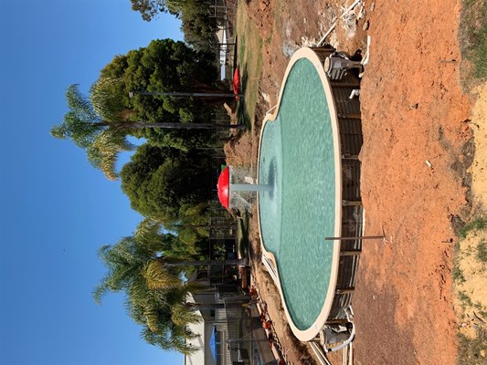 Children's Pool Project - pool construction 5